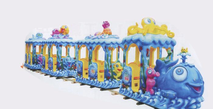 海洋派对儿童轨道火车
